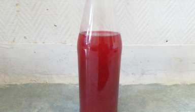 Sirop de framboise d'Alissya