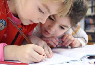 Enfants à l'école